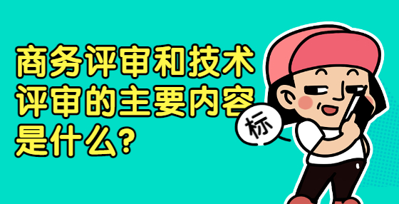 商務(wù)評審和技術(shù)評審的主要內(nèi)容是什么？