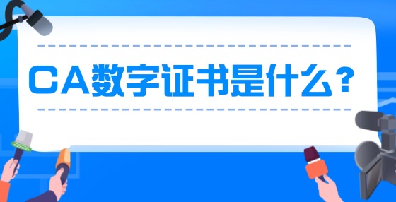 CA數(shù)字證書是什么？