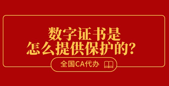 數(shù)字證書是怎么提供保護(hù)的？